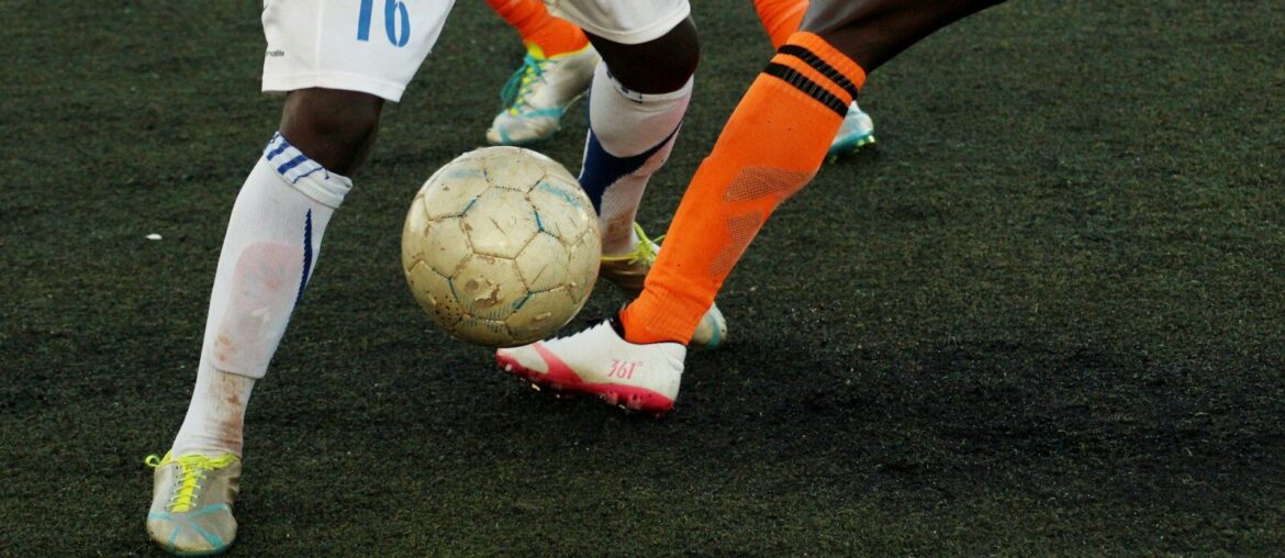 person playing soccer